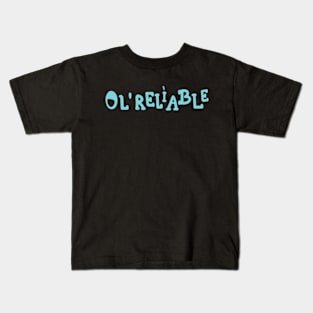 Olrealiable Text Kids T-Shirt